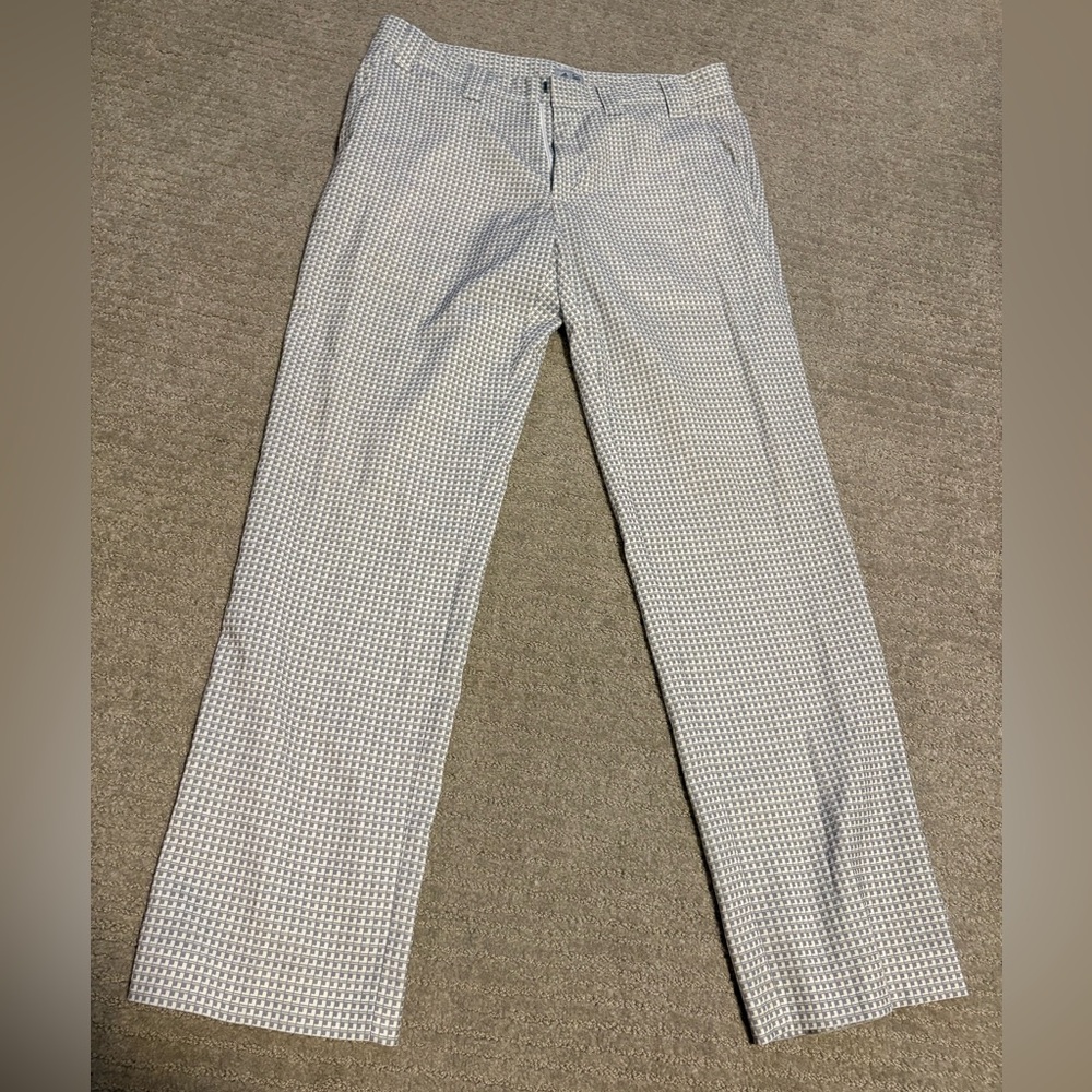 Adidas Gray and White Golf Pants